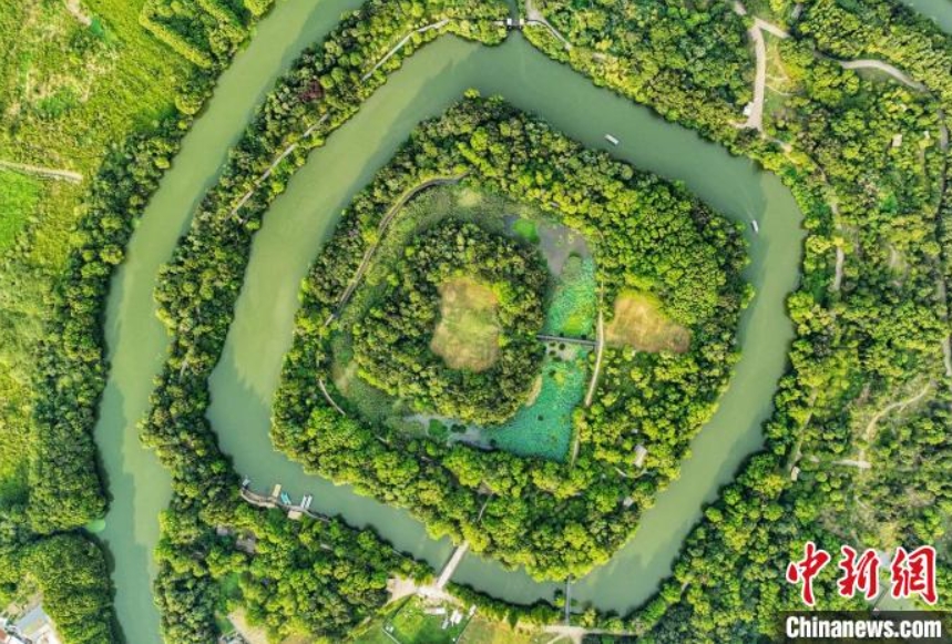 2500年以上の歴史を誇る春秋淹城遺跡　江蘇省常州
