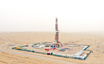 中国の油ガス探査に重要なブレイクスルー　順北油ガス田に新たな「1千トン井」