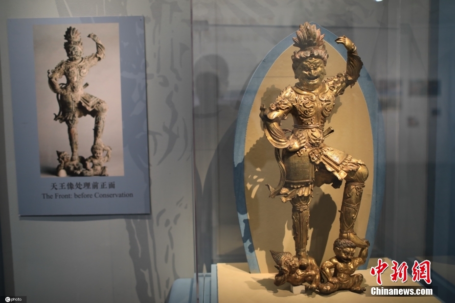 中国国家博物館で文化財保護成果展　修復を経てお披露目