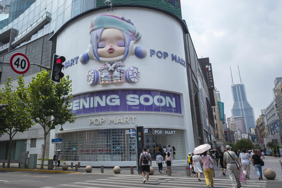 POP MART（ポップマート）グローバル旗艦店が上海南京路にオープン