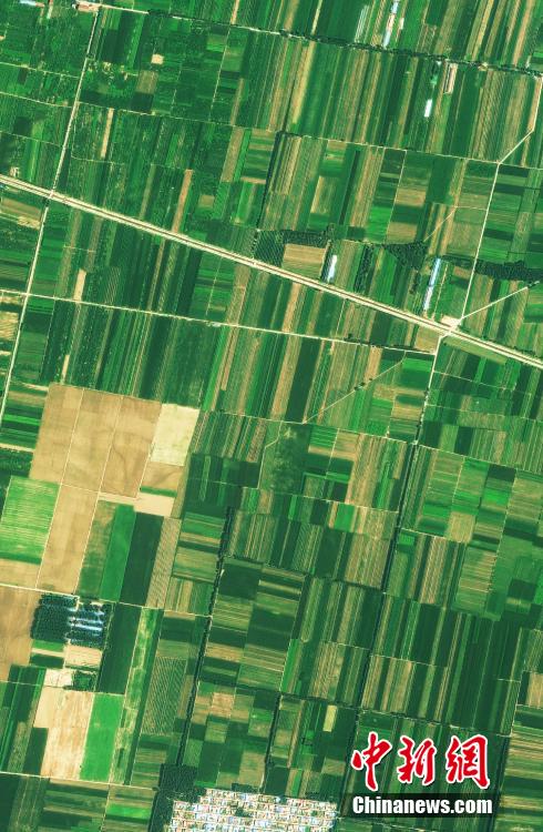 「ハイビジョン河南」　人工衛星が捉えた肥沃な平野と黄河
