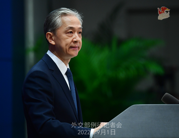 外交部「『中国の脅威』を再三誇張する日本に軍事拡張再現の野望」