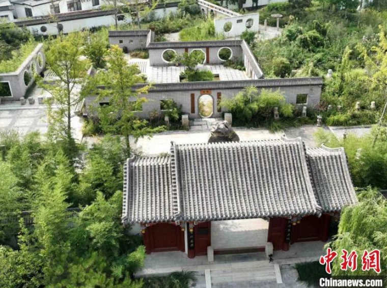 石刻文化財1200点以上を収蔵する石刻博物館　河北省