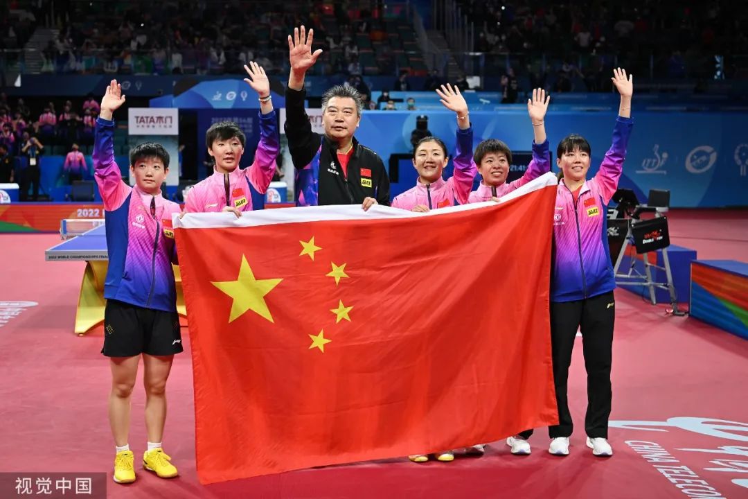 世界卓球選手権女子団体戦、中国が日本にストレート勝ちで5連覇
