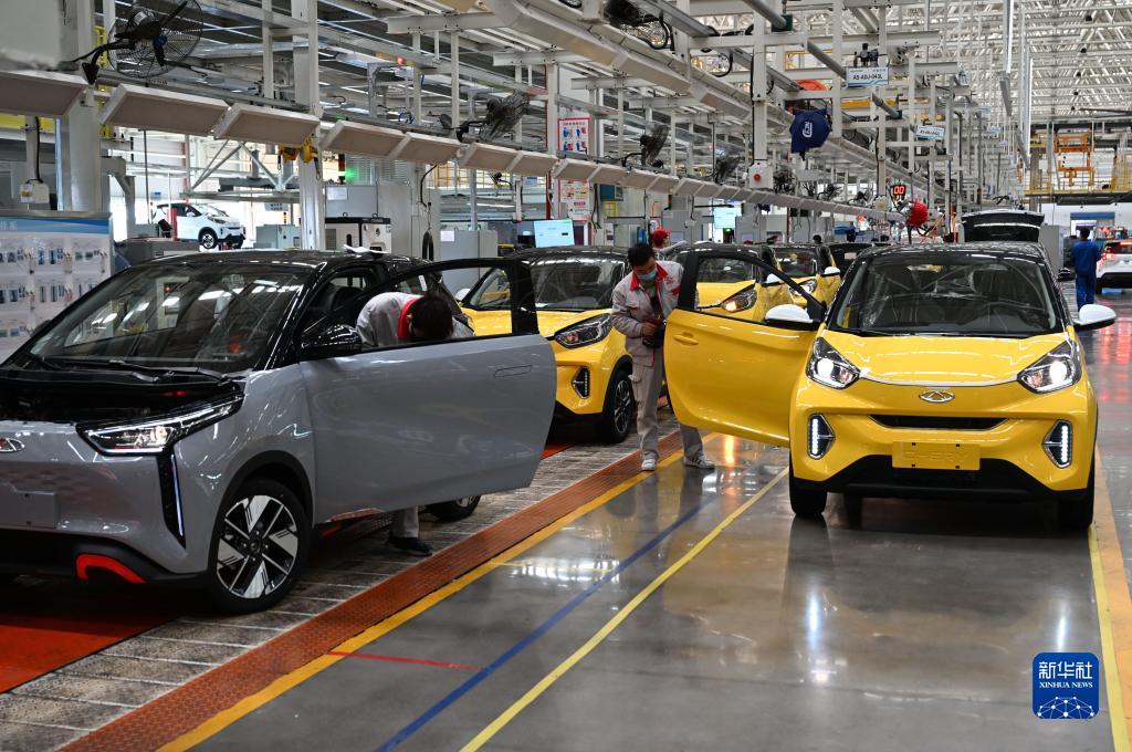 発展スピードを加速させている新エネルギー自動車産業　安徽省蕪湖