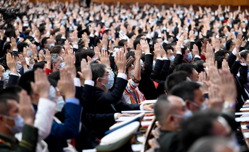 中国共産党第20回全国代表大会の閉幕式が開催