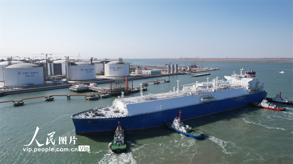 天津液化天然ガス貯蔵施設が暖房供給シーズン初のタンカー受入れ