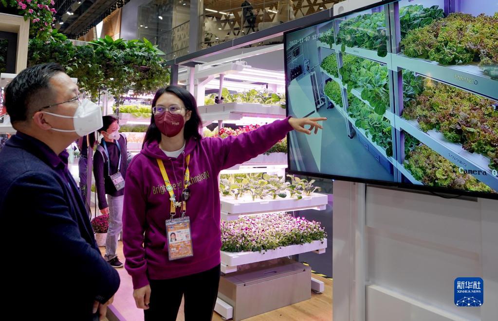 第5回中国国際輸入博覧会で「コンテナ植物工場」モデル公開