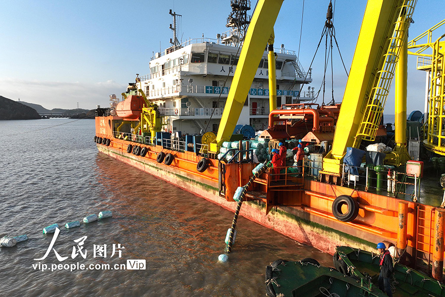 島の共同繁栄に向けエネルギー供給の「新ルート」開設　浙江省舟山