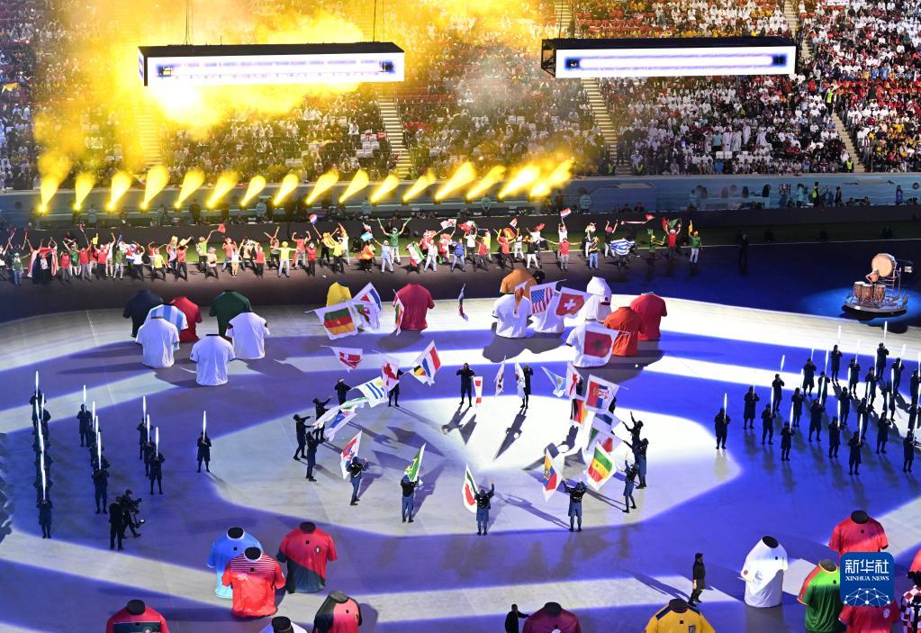 カタール・ワールドカップ2022開会式が開催