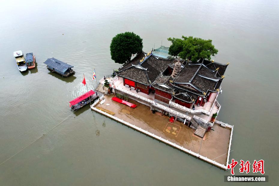 福州唯一の水上寺院、金山寺　福建省