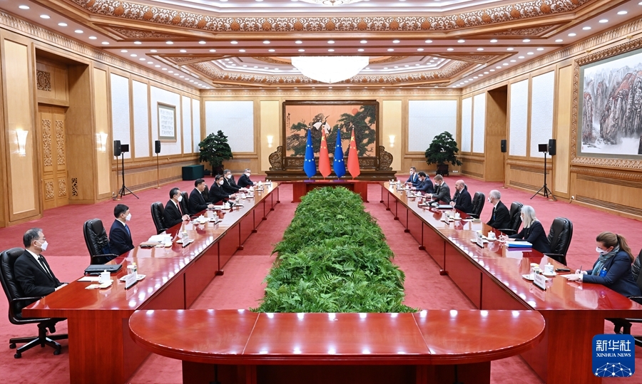 習近平国家主席が中国EU関係の発展について4つの必要性を指摘
