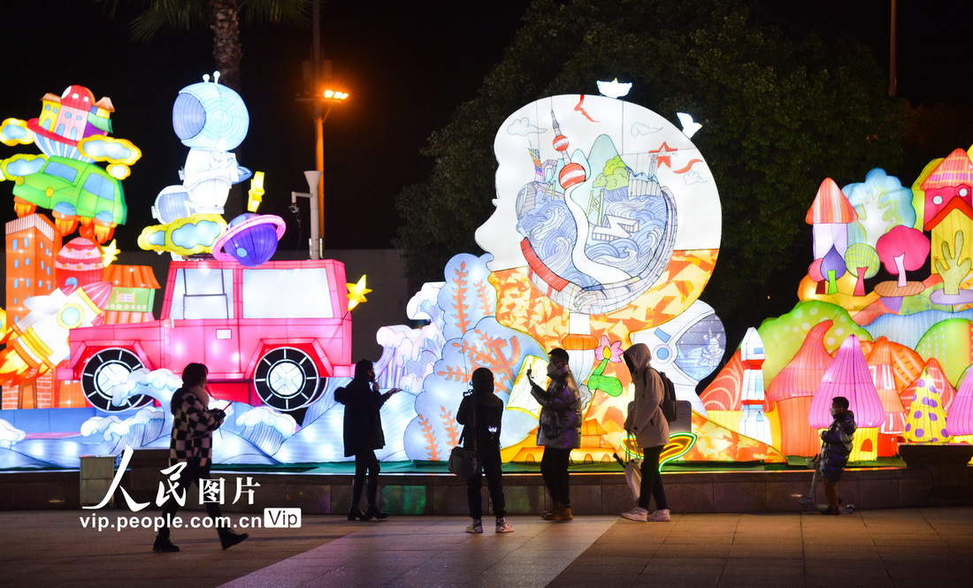 常州ランタン祭り2023が開幕　江蘇省