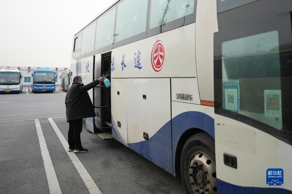 北京の長距離バスの運行が再開