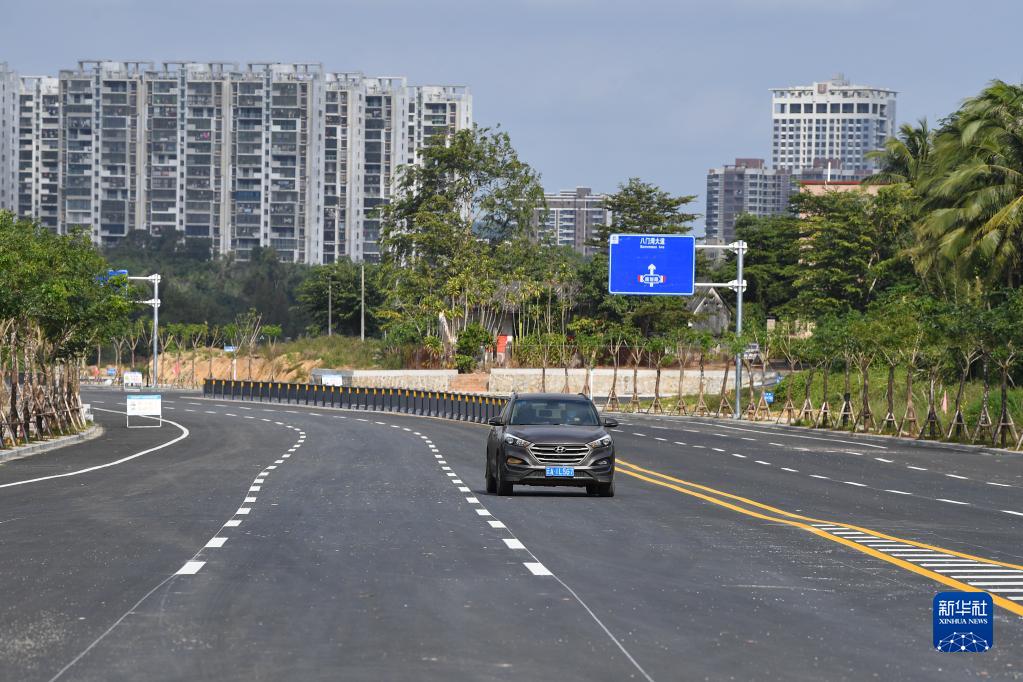 文昌国際航天城の幹線道路4本が開通　海南省