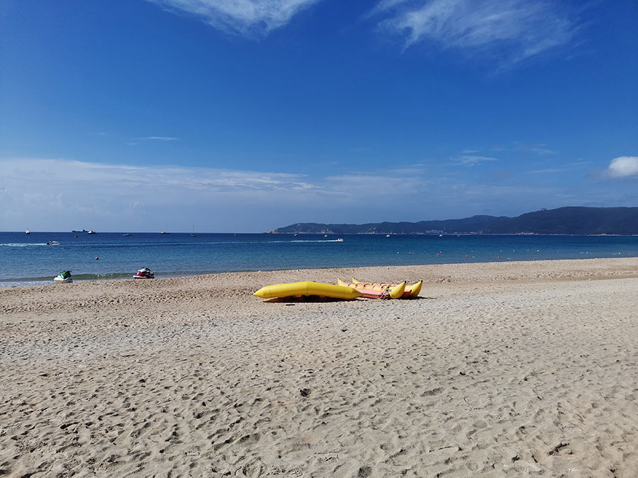 海南島の美しい砂浜