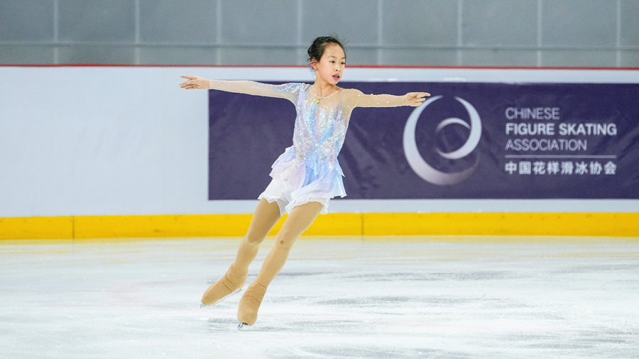 中国の2022/2023年全国フィギュアスケート選手権が開幕　河北省