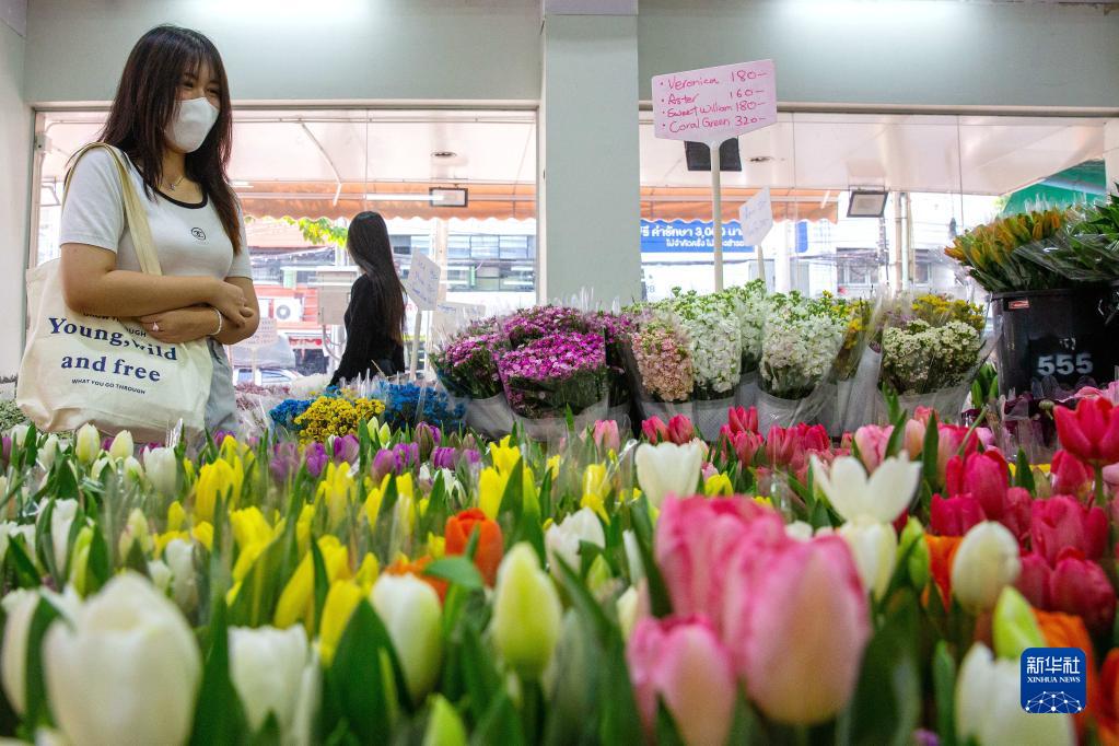 タイ・バンコクで香る中国・雲南産の花
