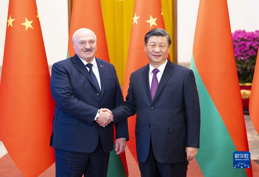 習近平国家主席「中国とベラルーシは政治的相互信頼を増進し、常に真の友人・パートナーであるべき」