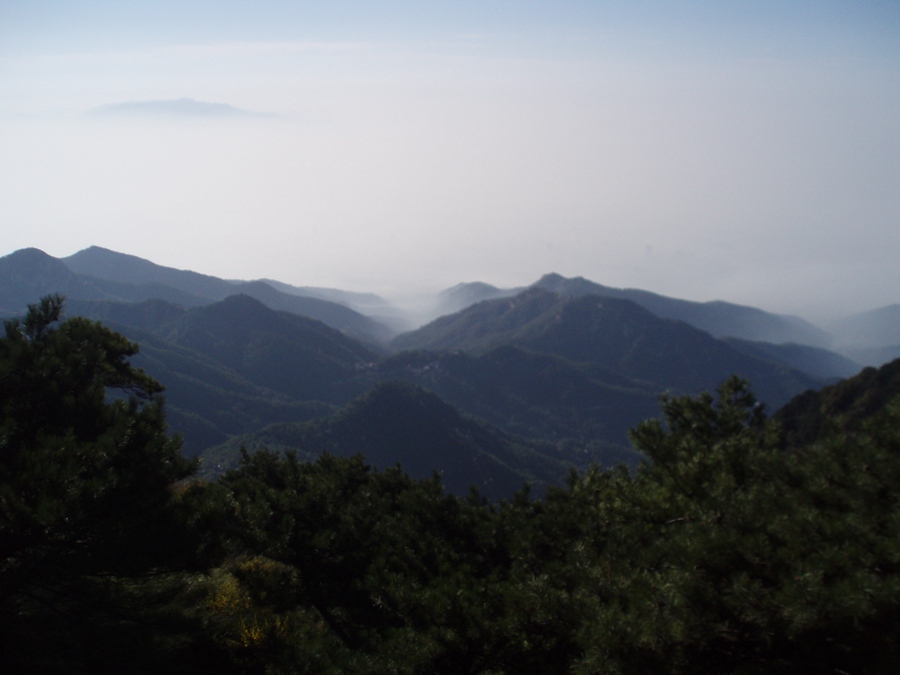 泰山の頂上