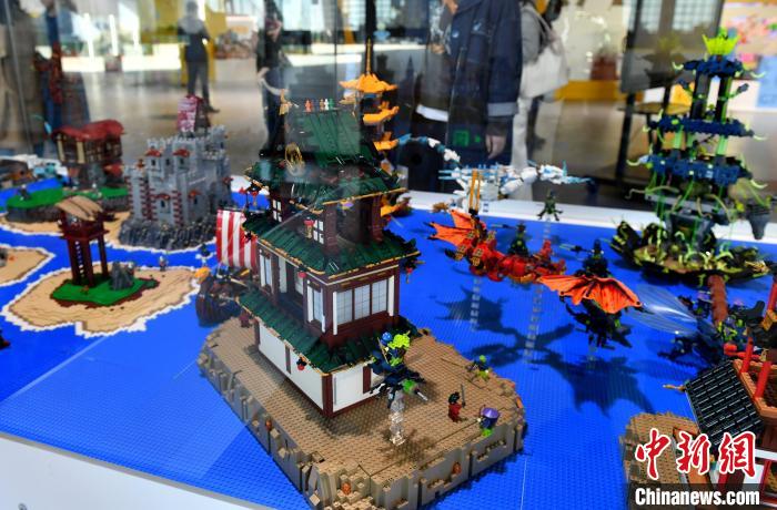 レゴブロックで作った「中世のお城展」　福建省福州