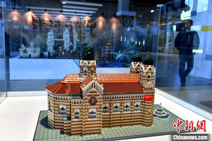 レゴブロックで作った「中世のお城展」　福建省福州