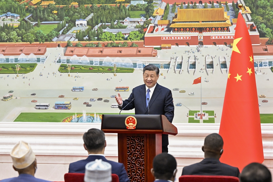 駐中国大使70人が習近平国家主席に信任状を捧呈