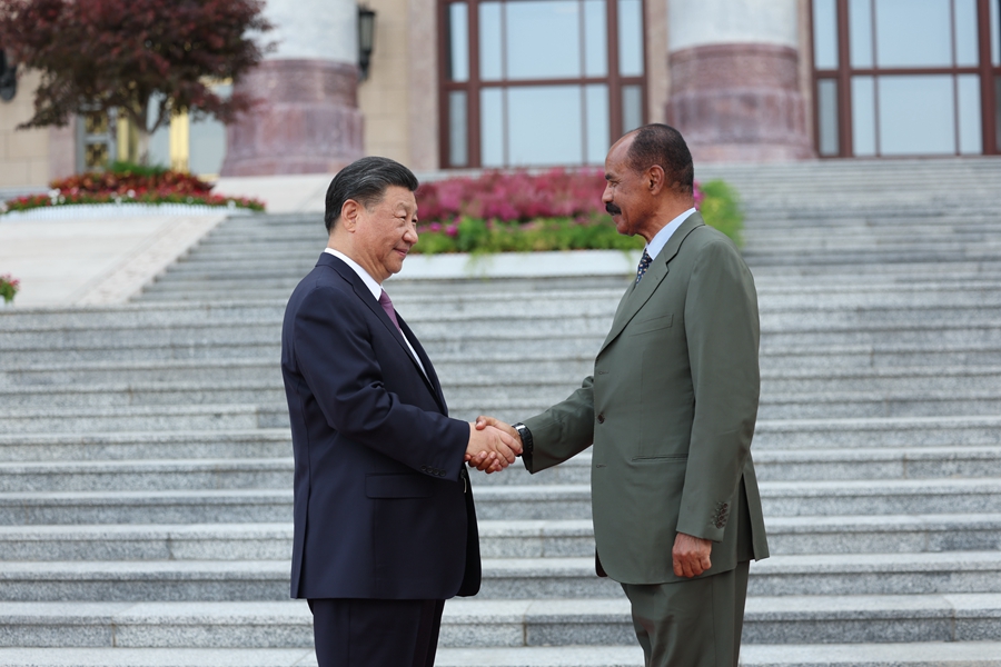 習近平国家主席「中国とエリトリアの戦略的パートナーシップを新たな段階へ押し上げていく」