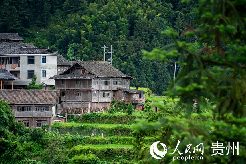侗族古村の美しい景色　貴州省黎平