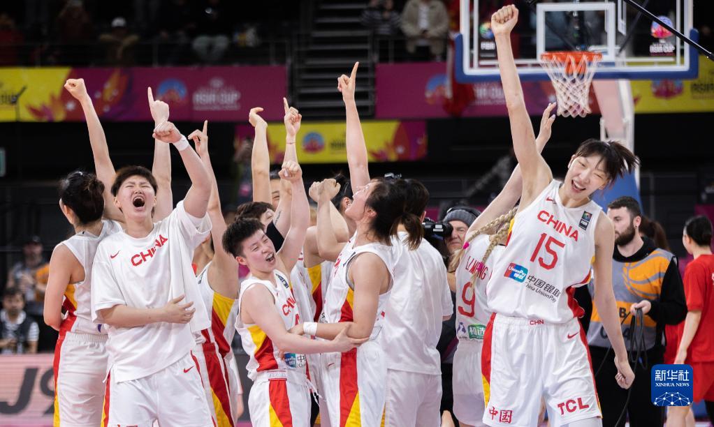 中国女子バスケが12年ぶりに優勝　FIBA女子アジアカップ2023