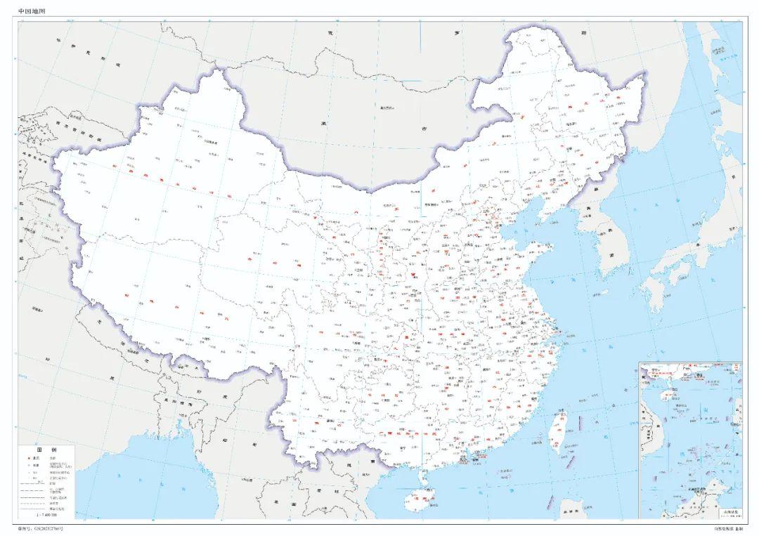 「2023年度版標準地図」を発表　浙江省