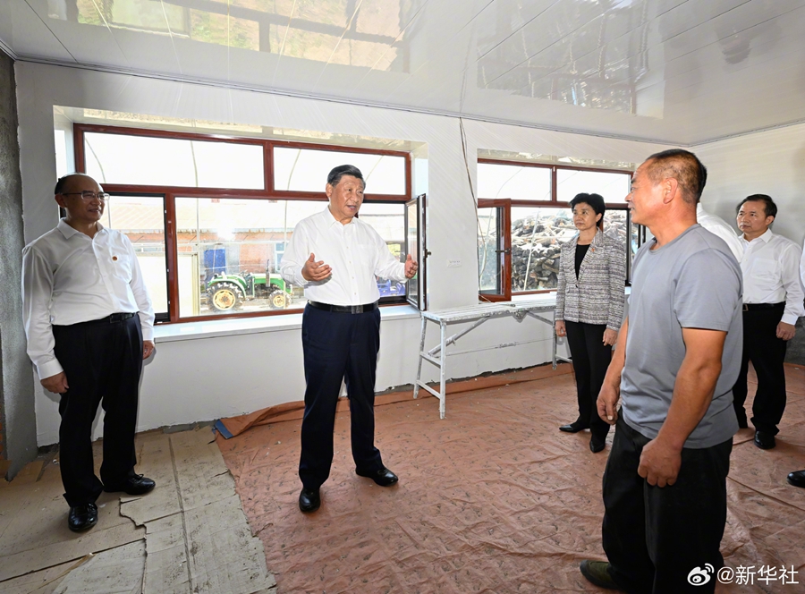 習近平総書記が黒竜江省尚志市の水害被災者を慰問