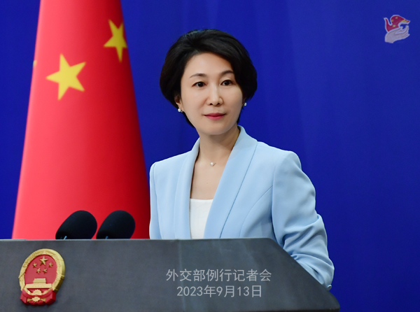 「グローバル・ガバナンスの変革と構築に関する中国の案」の発表について外交部が説明