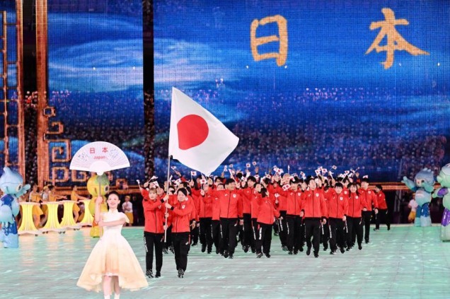 各国代表選手団の入場行進をチェック！　杭州アジア大会開会式