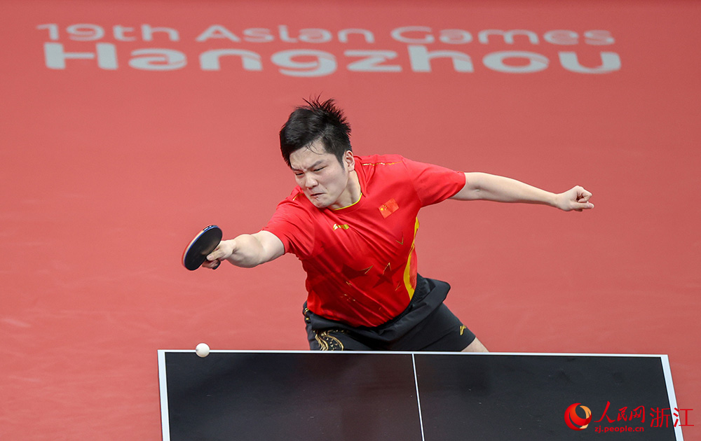 卓球男子団体で中国が金メダル　アジア大会卓球男子団体の8連覇を達成