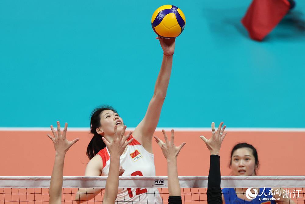 杭州アジア大会女子バレーボール、中国が日本を制して優勝