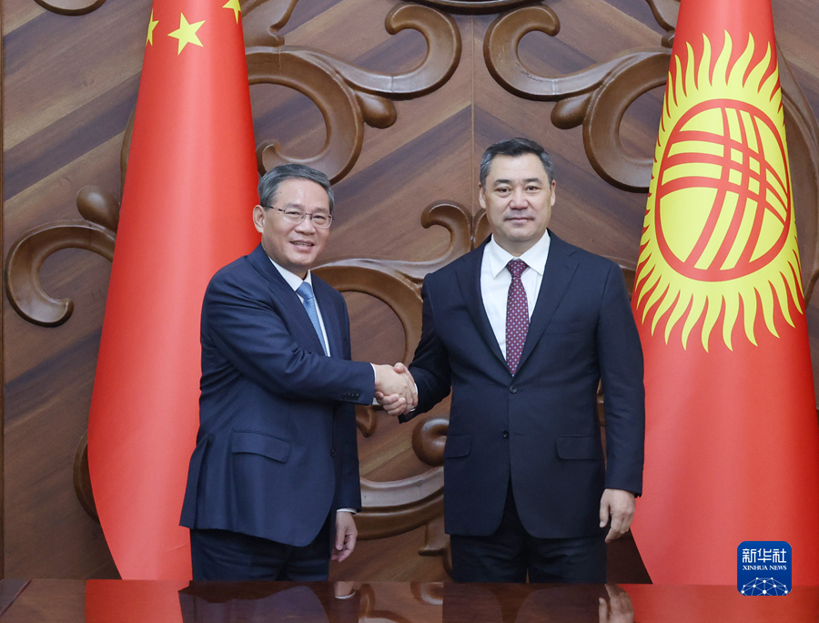 李強総理がキルギスのジャパロフ大統領と会談
