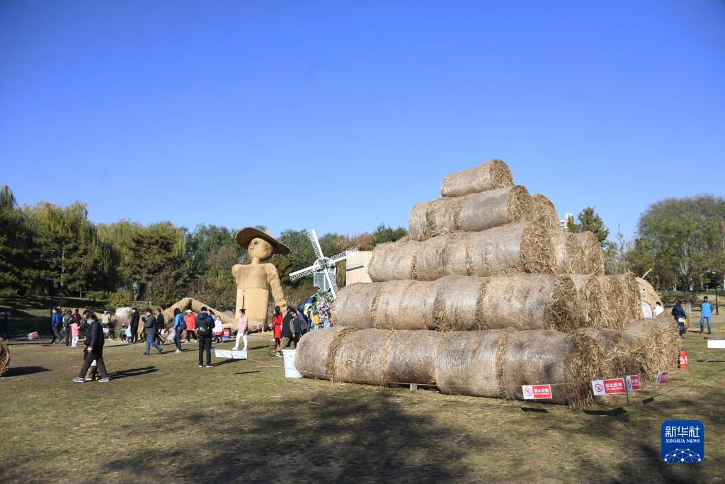 「巨大かかしアート」で楽しむ冬の週末　北京