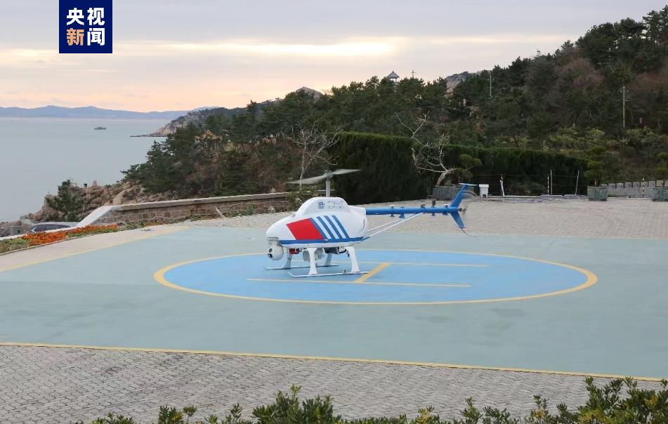 中国の海上無人ヘリ第1弾が山東威海で就役