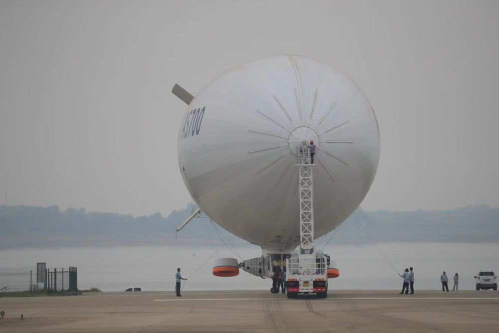 AS700有人飛行船。（画像提供は中国航空工業集団有限公司）