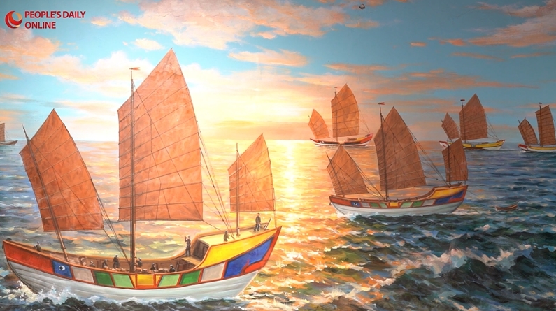 福建省泉州から世界の海を航海した「福船」