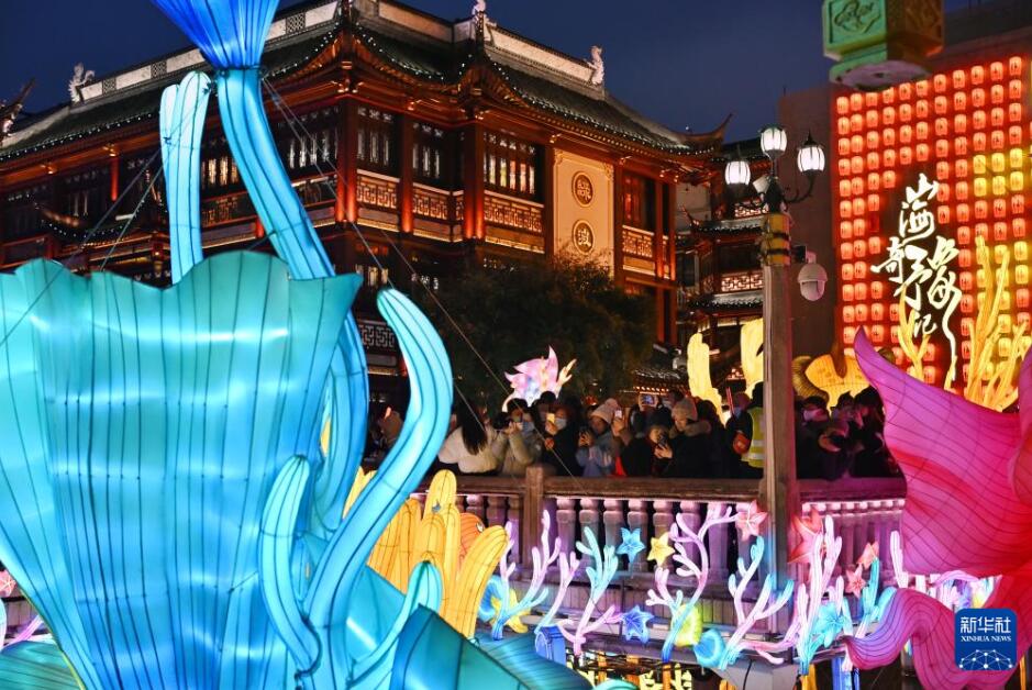 「2024年上海豫園民俗芸術ランタンイベント」が開幕