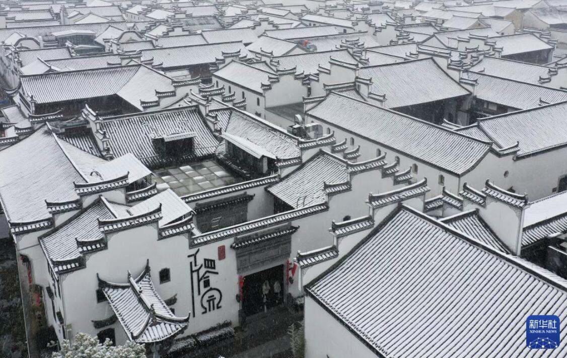 中国全土の各地で降雪