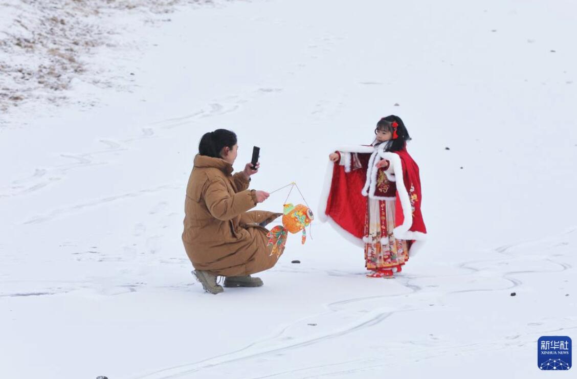 中国全土の各地で降雪