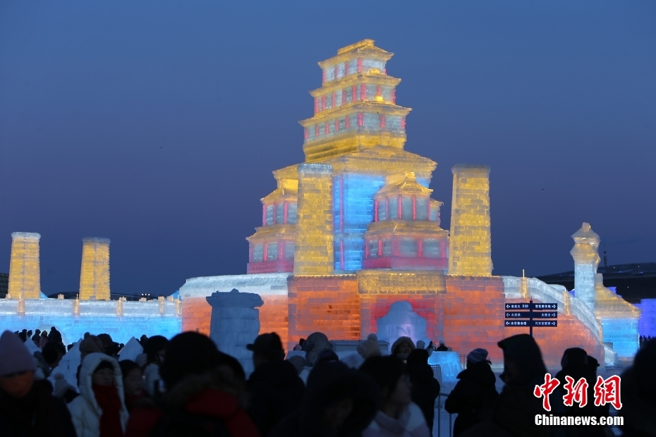 哈爾浜氷雪大世界の営業が今月15日夜に終了　黒竜江省