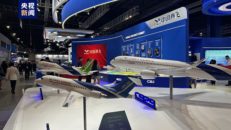 中国の国産商用機「C919」と「ARJ21」、シンガポール航空ショーに初登場