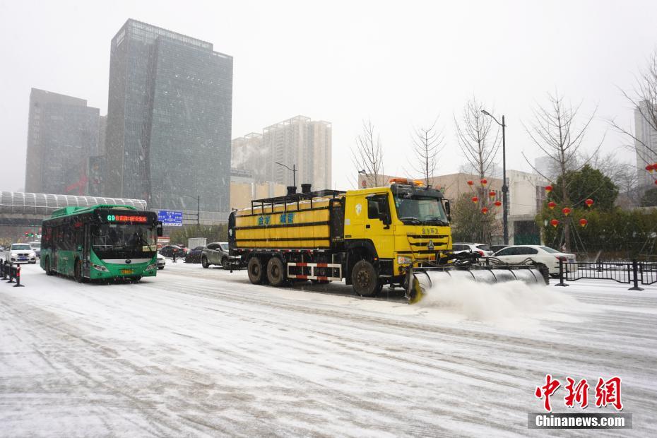 中国各地で大雪