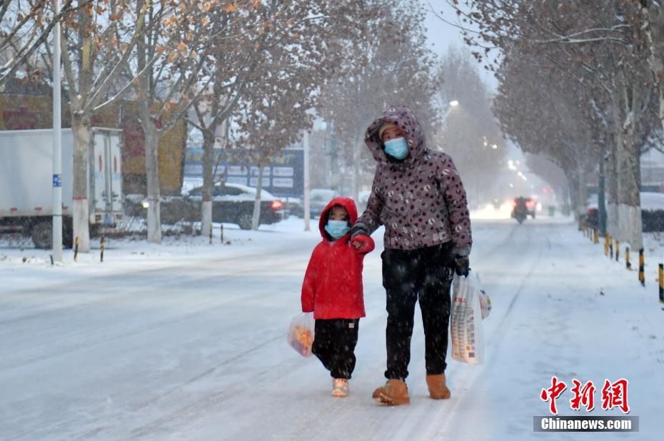 中国各地で大雪