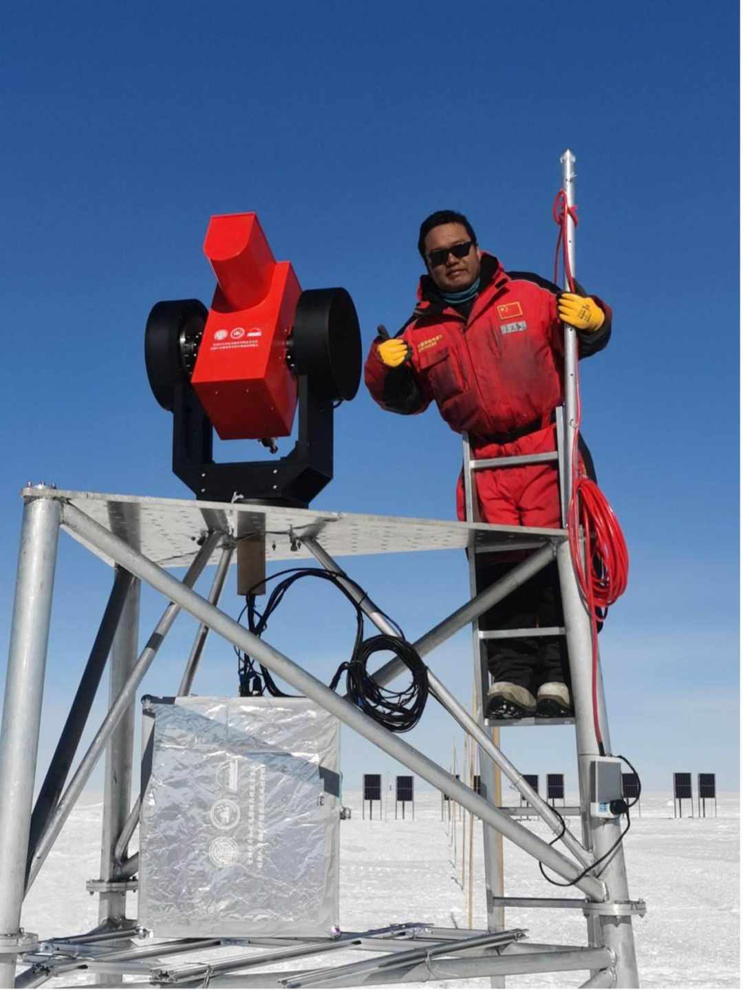 南極の崑崙基地、初の近赤外線望遠鏡による観測が開始