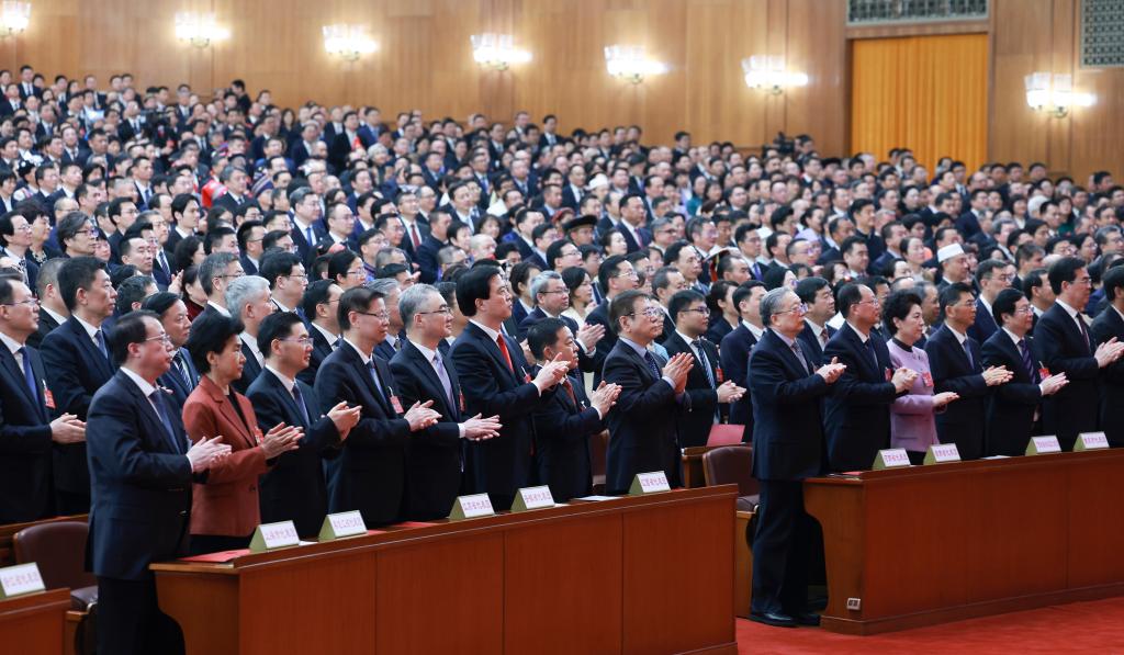 第14期全人代第2回会議が閉幕　習近平氏ら党・国家指導者が出席